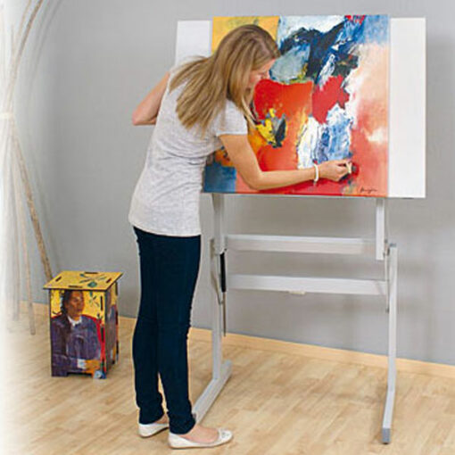Höhenverstellbarer Sitz-Steh-Tisch ergo S 72 - Tischhöhe 72 - 122 cm – Bild 2